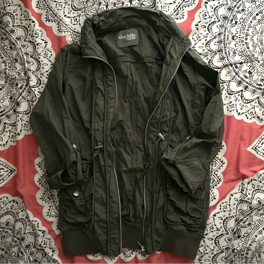 Green Cargo Jacket - image 1